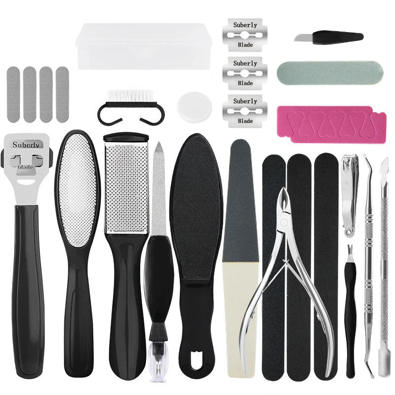 10-27 PCS MANICURE/PEDICURE KIT SET