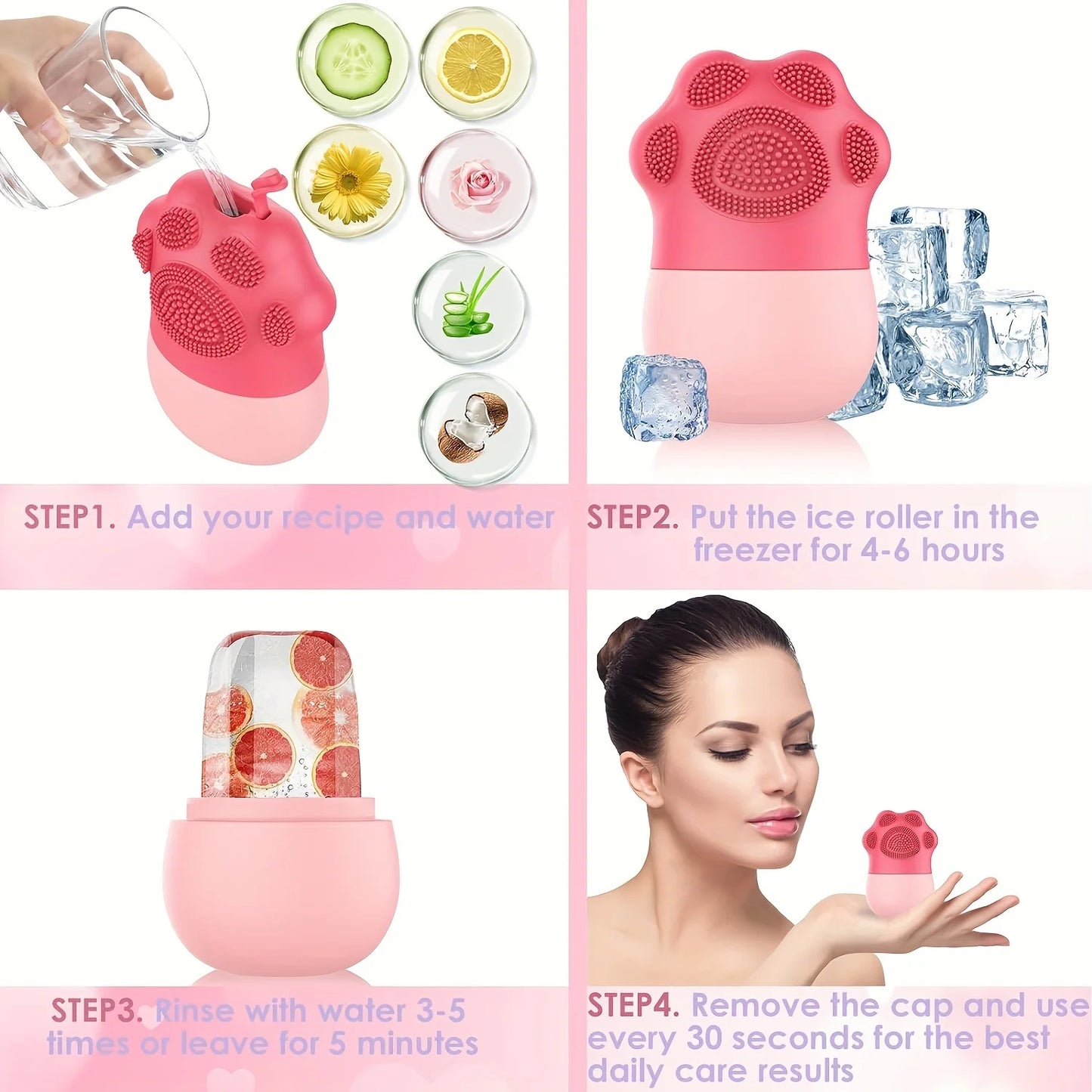SILICONE FACE MASSAGER