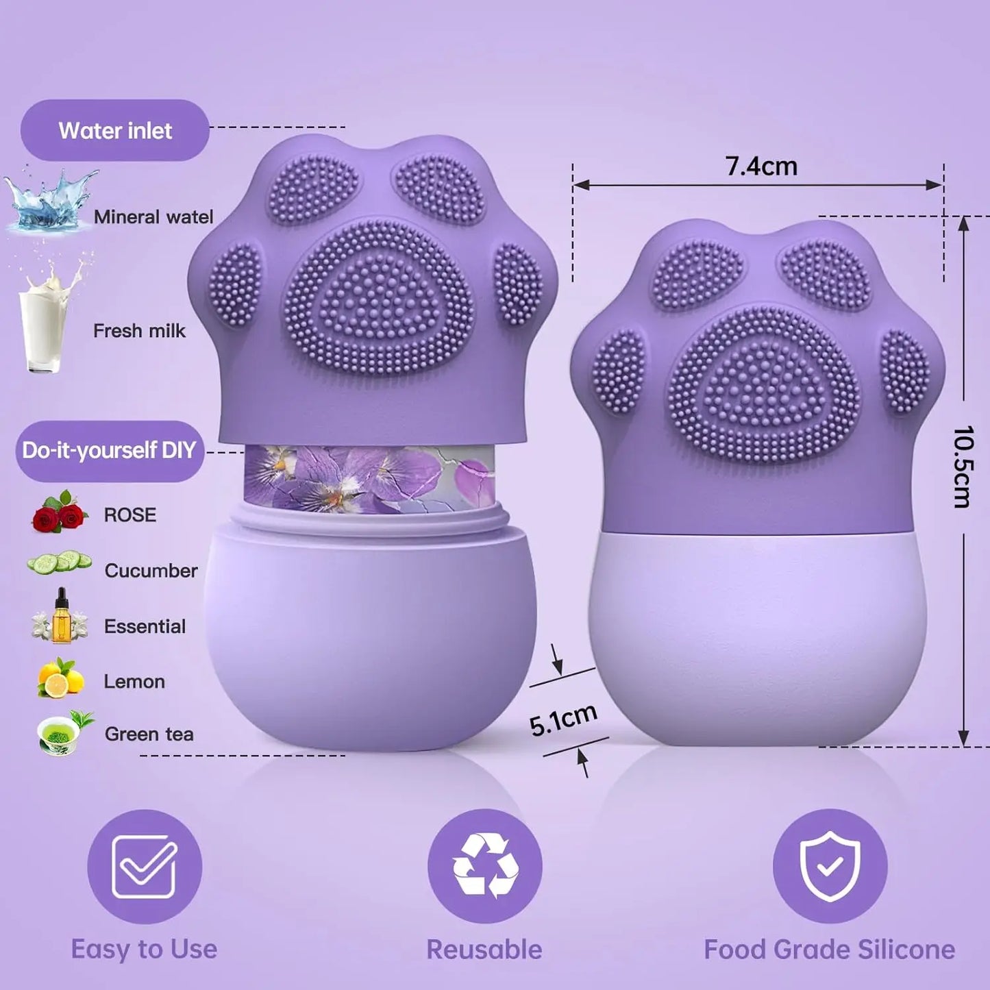 SILICONE FACE MASSAGER
