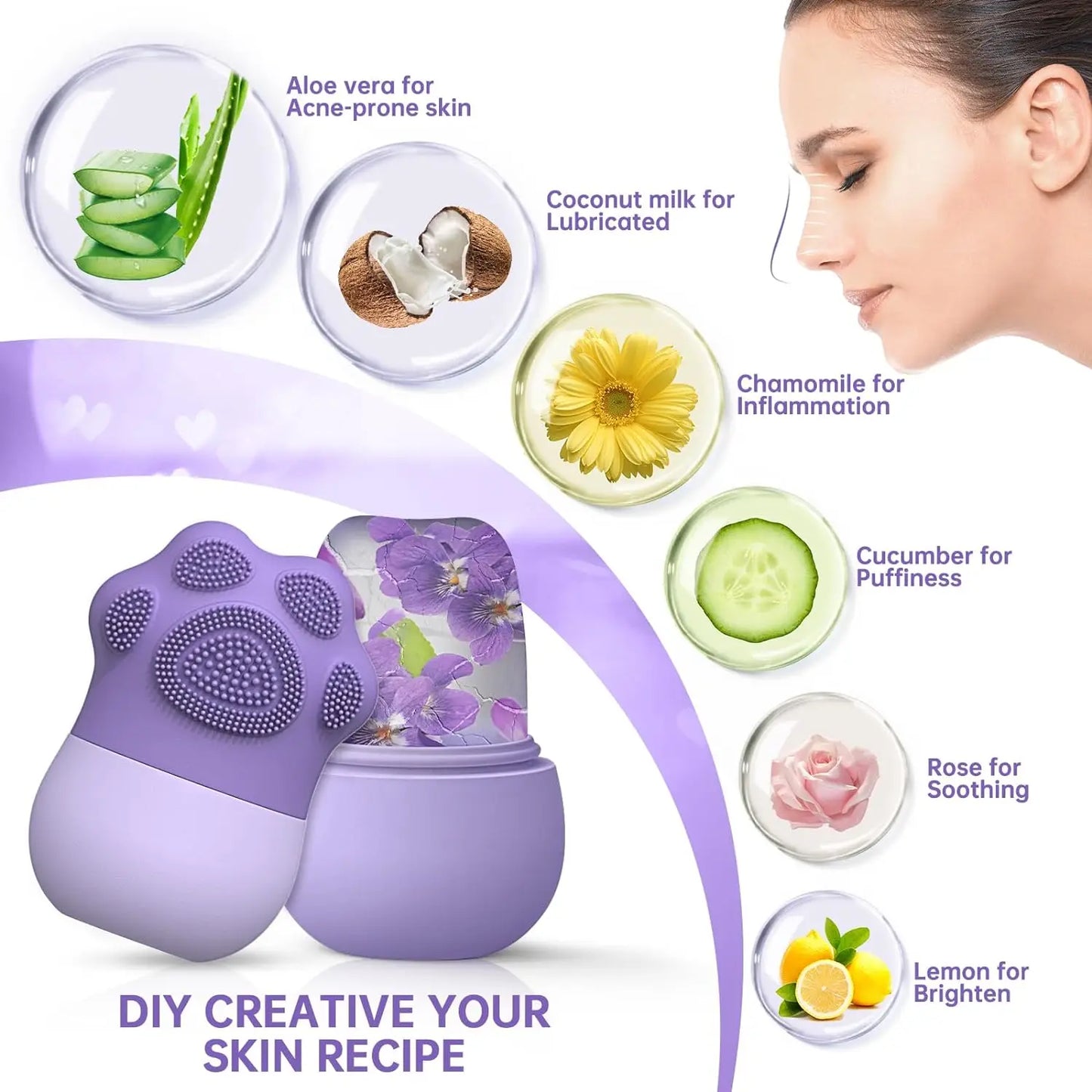 SILICONE FACE MASSAGER