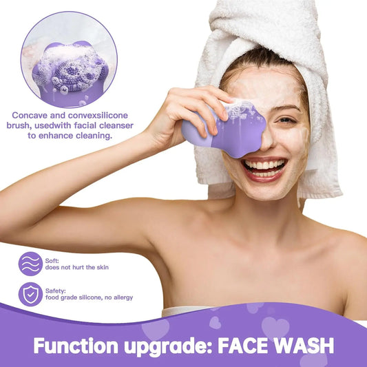 SILICONE FACE MASSAGER